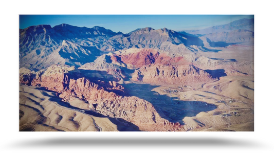Calico Basin - HD Acrylic Print 10x20
