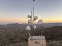 An Evening at Henderson, Looking Northwest