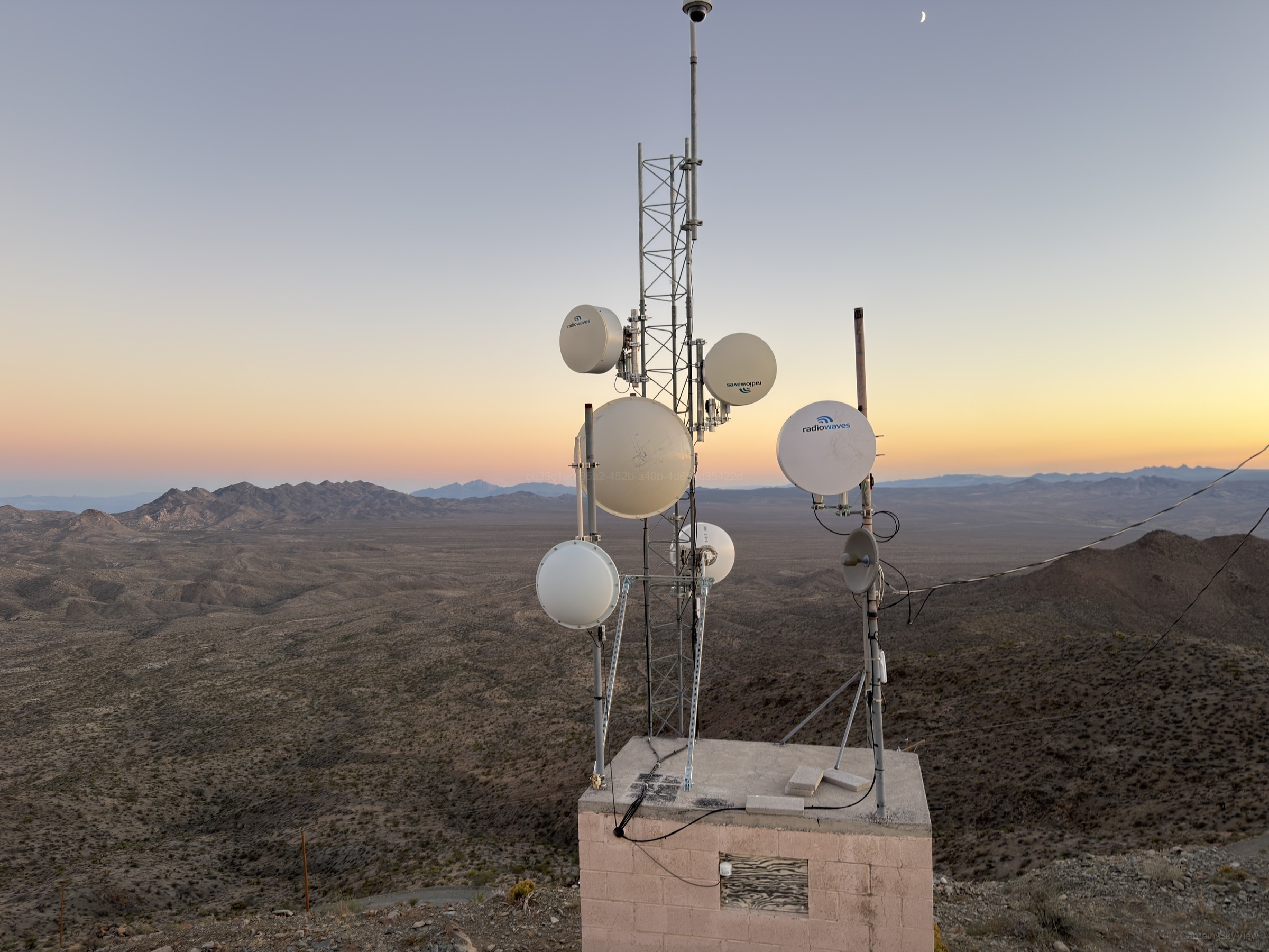 An Evening at Henderson, Looking Northwest