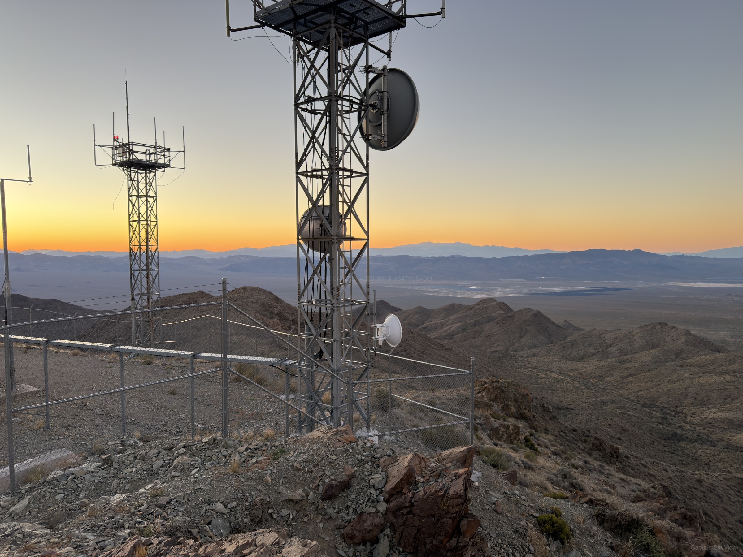 An Evening at Henderson, Looking Northeast