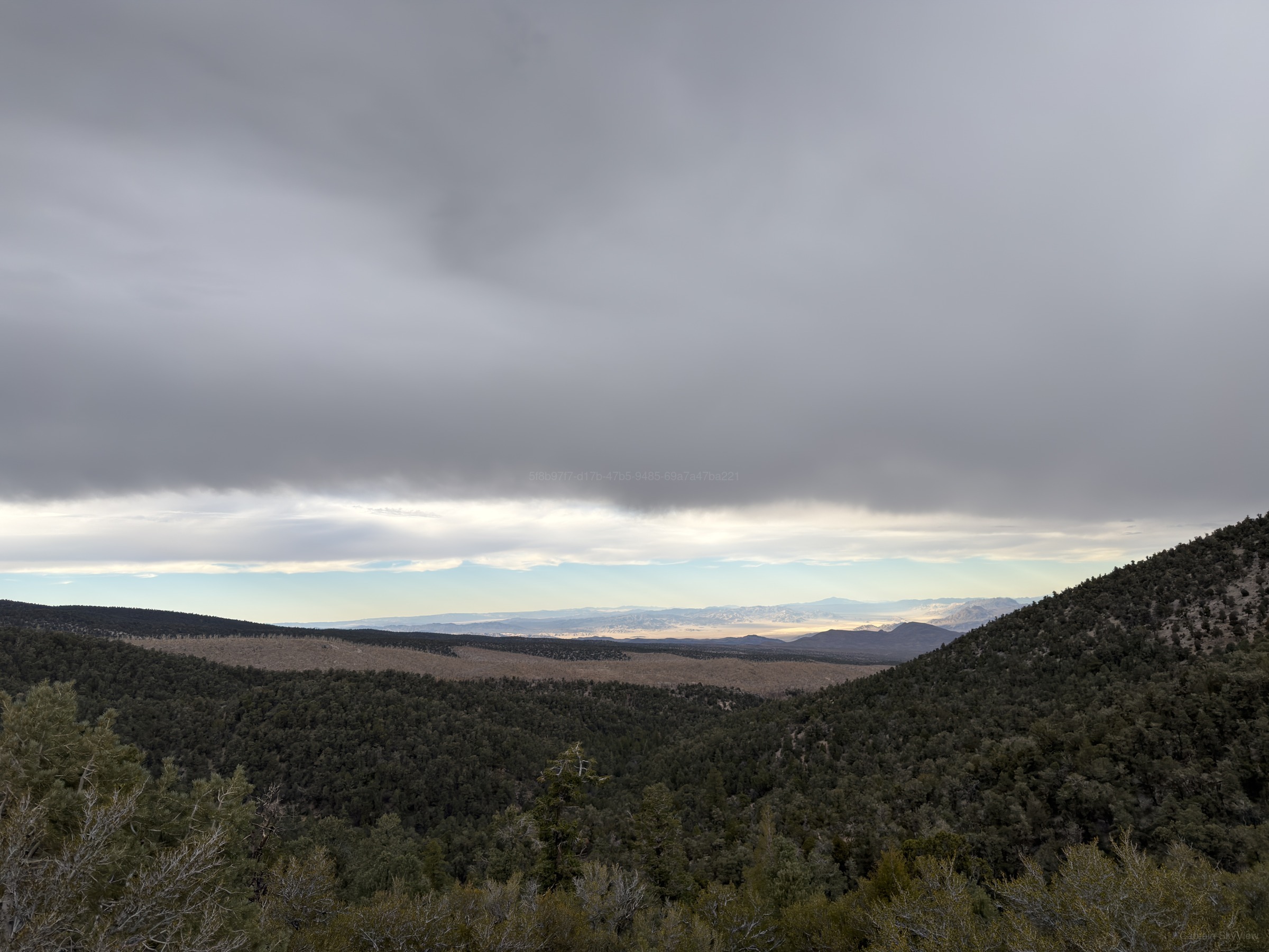 An Afternoon at Fletcher Peak, Looking Northwest
