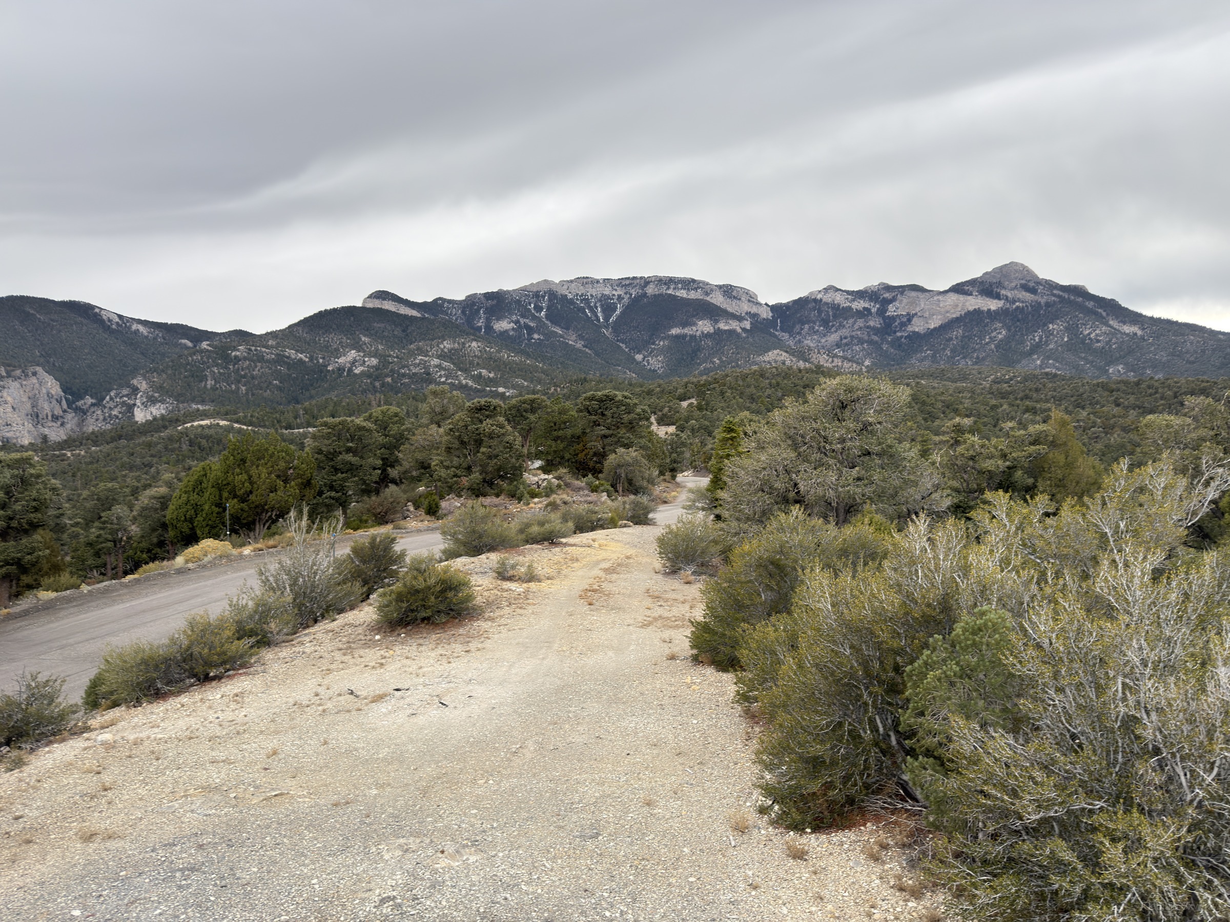 An Afternoon at Fletcher Peak, Looking Southwest