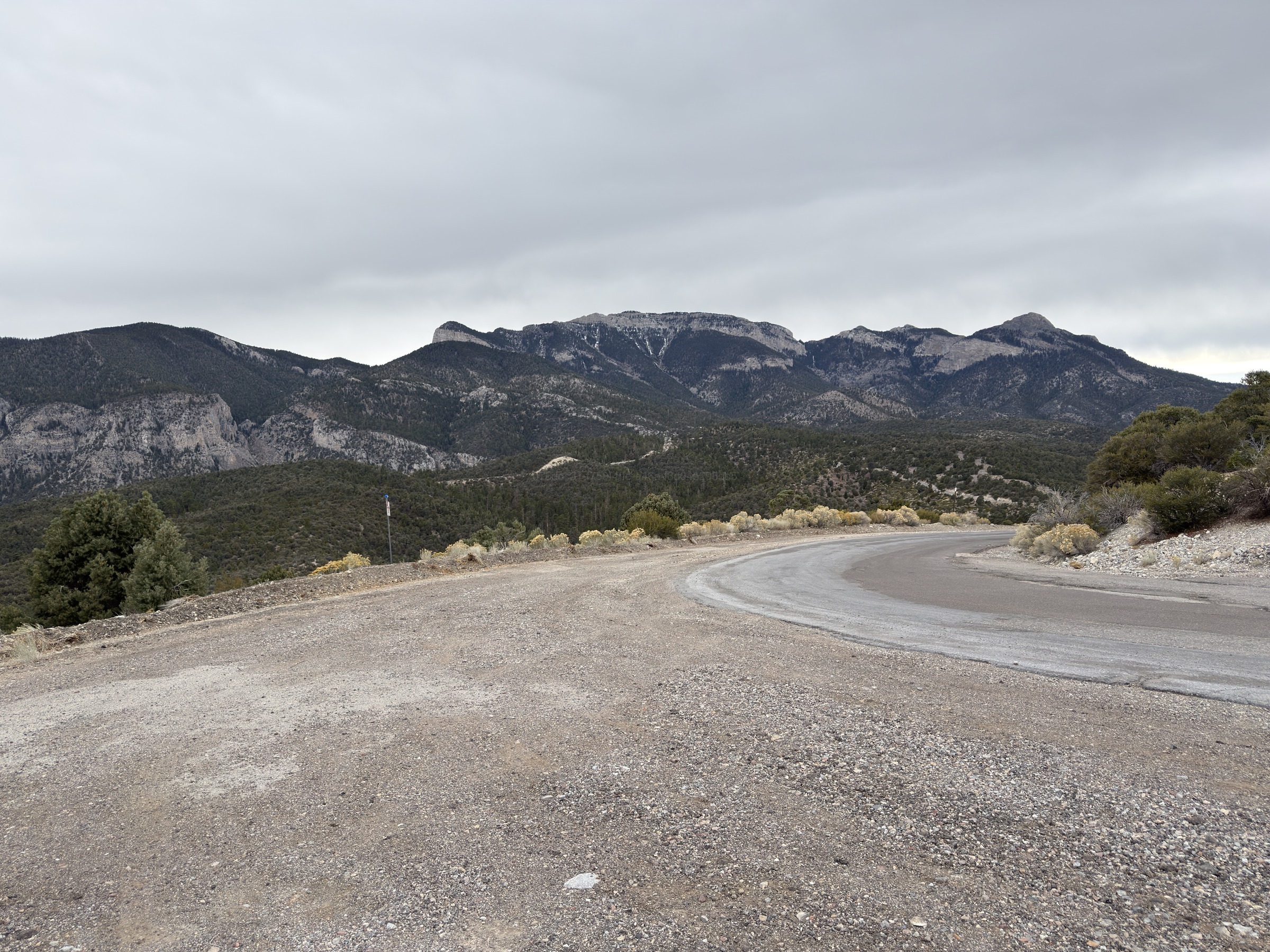 An Evening at Fletcher Peak, Looking Southwest
